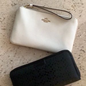 Coach wristlet and wallet